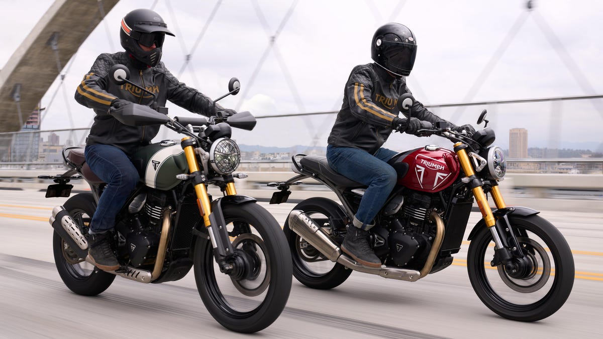 Featured image for "Introducing the 2024 Triumph Speed 400 and Scrambler 400X: The Ultimate Mini Modern Retro Bikes"