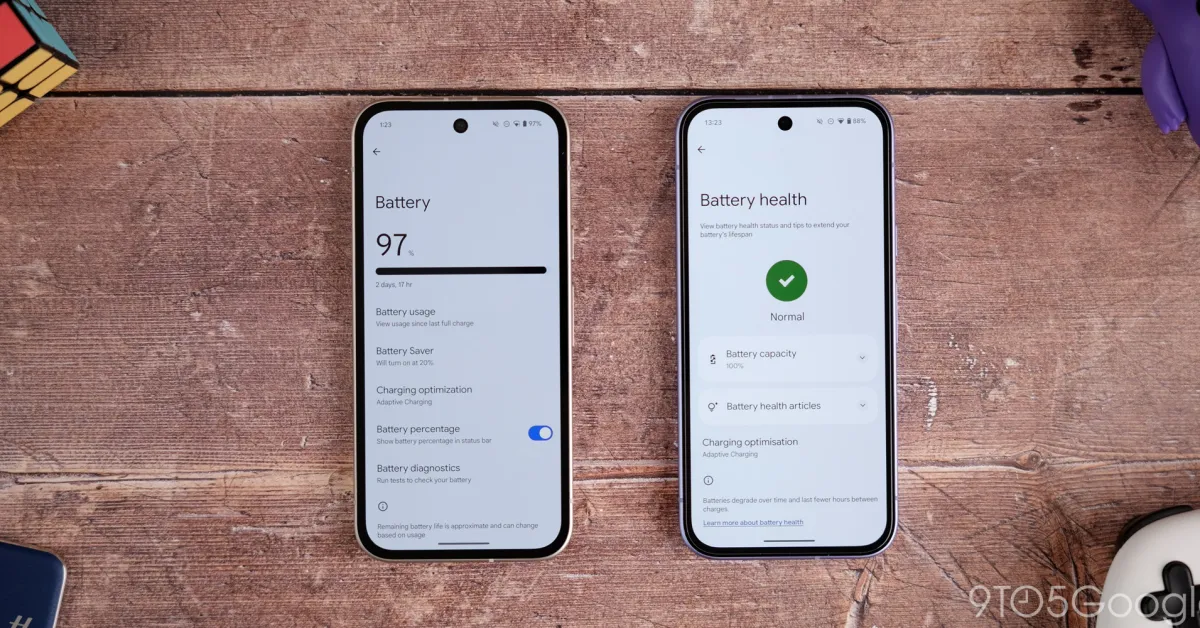 Featured image for Google Pixels to Get New Battery Health and Assistance Features
