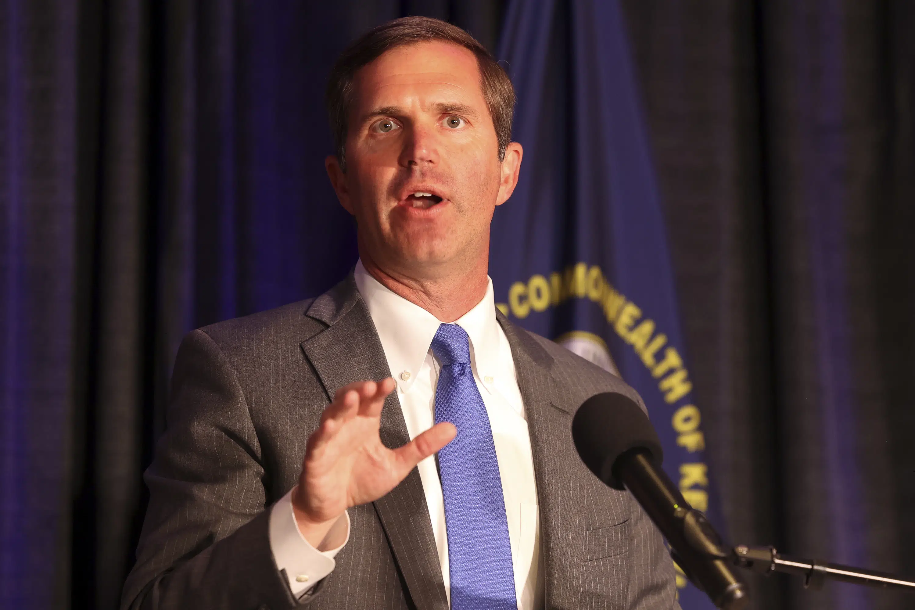 Trump-backed Daniel Cameron to challenge incumbent Democrat Andy Beshear in Kentucky gubernatorial race.