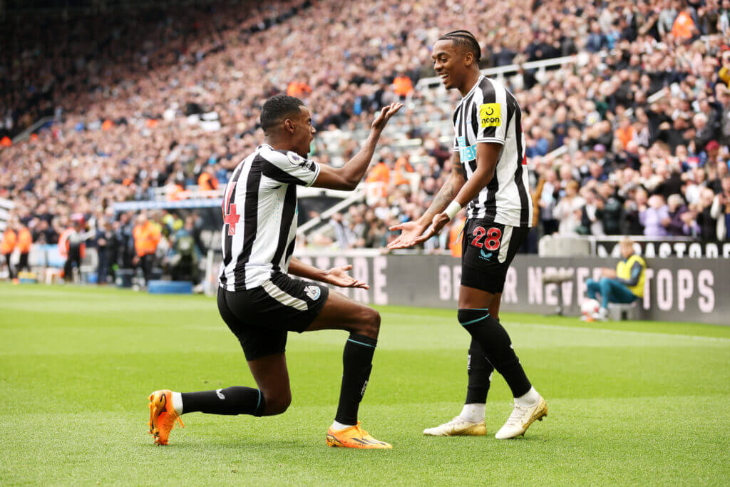 Newcastle humiliates Tottenham with six-goal onslaught.