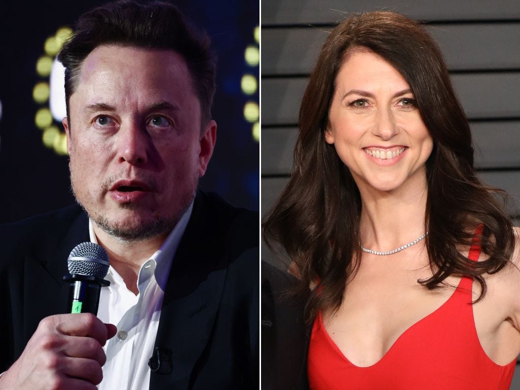 Featured image for Elon Musk Criticizes MacKenzie Scott's Billion-Dollar Donations to Women and Minorities