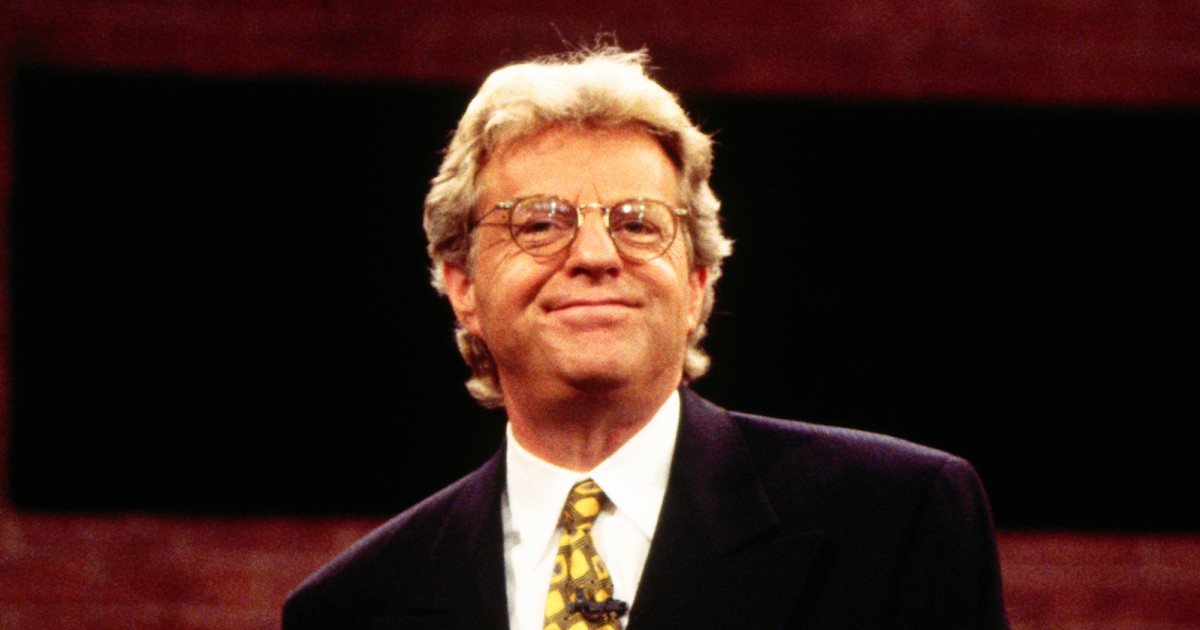 Featured image for TV Host Jerry Springer Passes Away at 79.