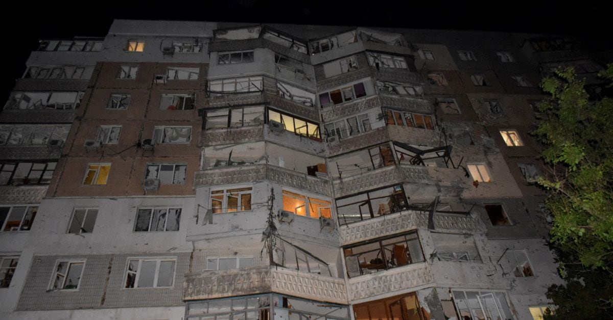 Russian drone strikes leave casualties in Ukraine and Russia.