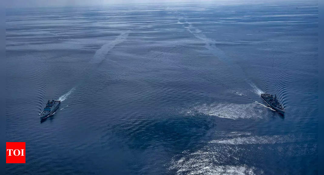 Indian Ships Participate in Asean Naval Drill in Singapore Amid Tensions with China.