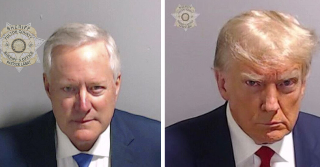 "Trump's Historic Mug Shot: The Smiles and Bomb Threat Investigation"
