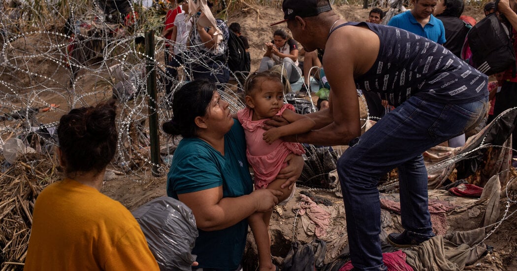 Featured image for Border Negotiations and Political Divisions: Biden's Shift, Sunday Previews, Senate Democrats at Odds