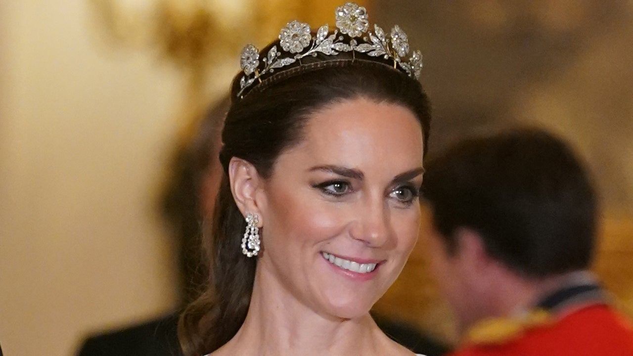 Featured image for "Kate Middleton Shines in Vintage Tiara at Palace Banquet"