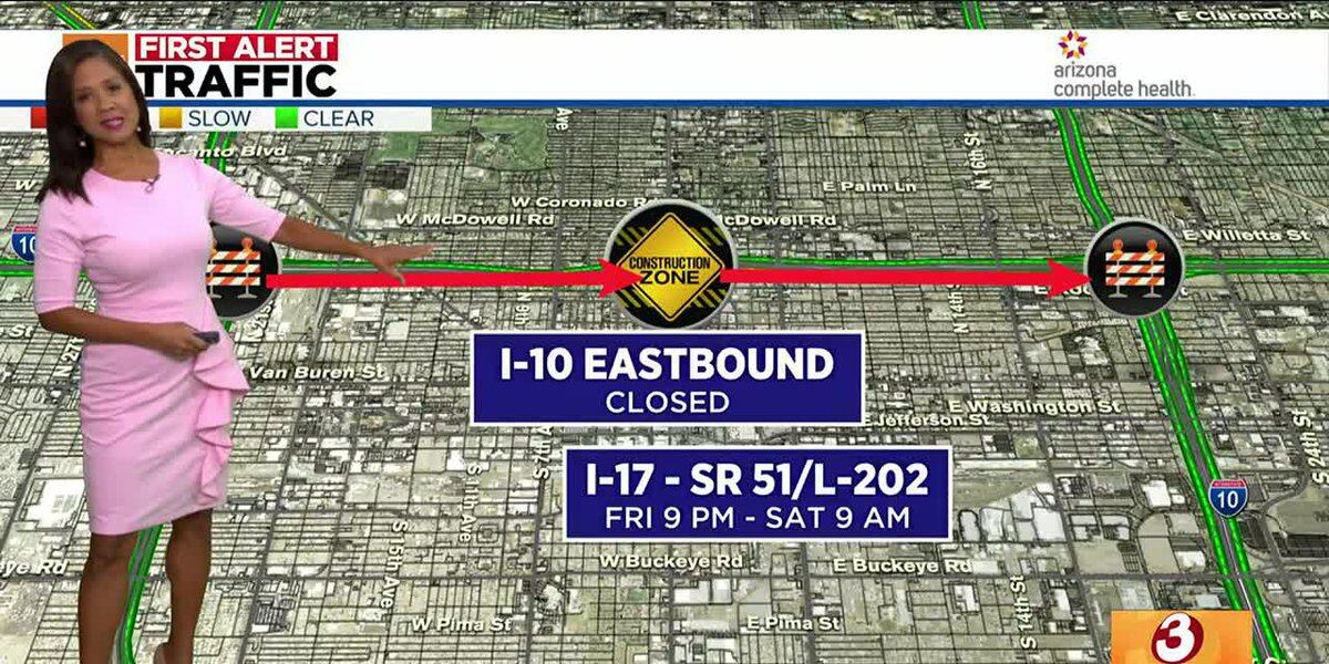 Featured image for Weekend Construction Causes Major Freeway Closures in Phoenix and Houston