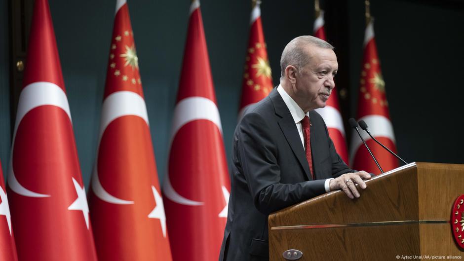 Erdogan rejects Sweden's NATO bid.