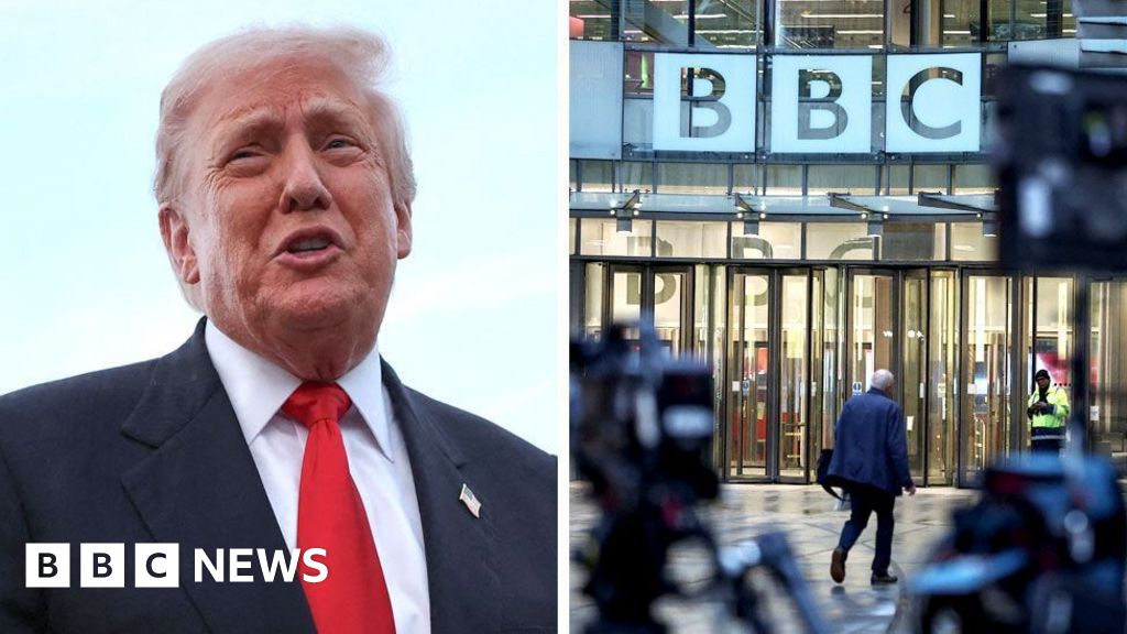 Featured image for Trump Sues BBC for Billions Over Panorama Documentary Editing
