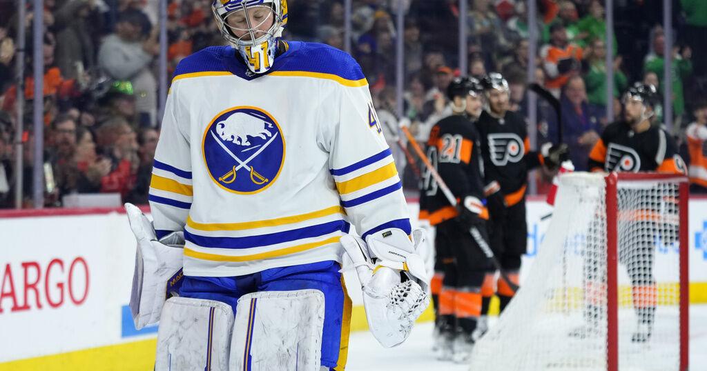 Featured image for Sabres' Playoff Hopes Dampened by Loss and Signing of Hobey Baker Finalist Levi