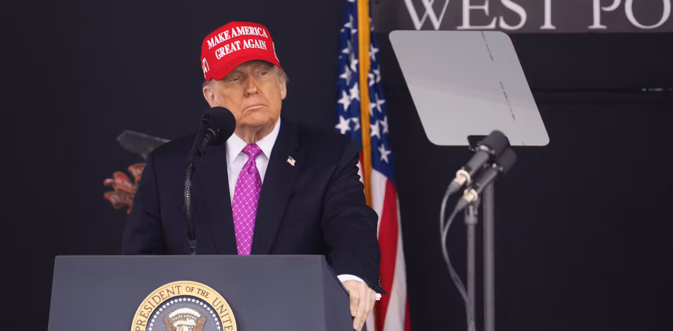 Featured image for Trump's West Point Speech Sparks Controversy and Debate