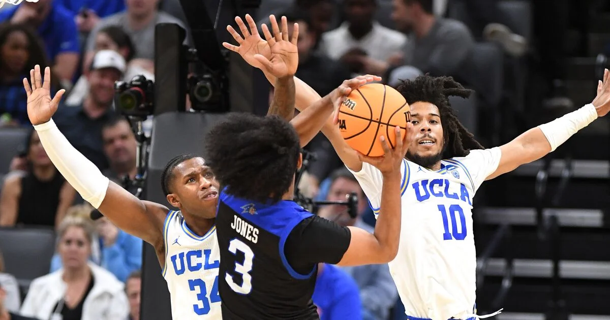 UCLA's Defense Shines in NCAA Tournament Despite Jaylen Clark's Absence.