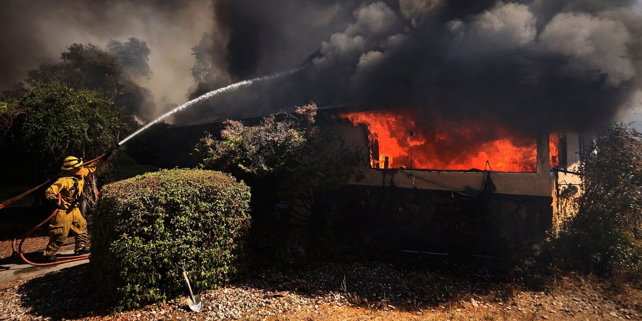 Featured image for Allstate halts California home-insurance sales due to wildfire risks.