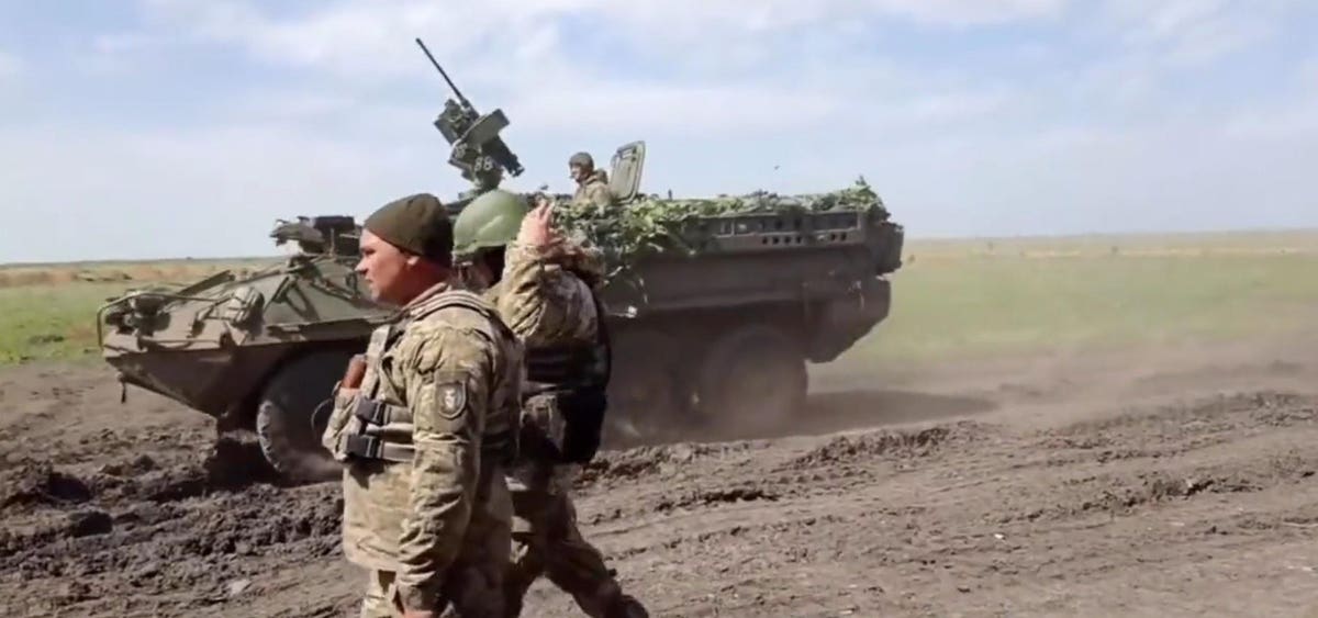 "Ukraine's Stryker Brigade Awaits Counteroffensive Orders"