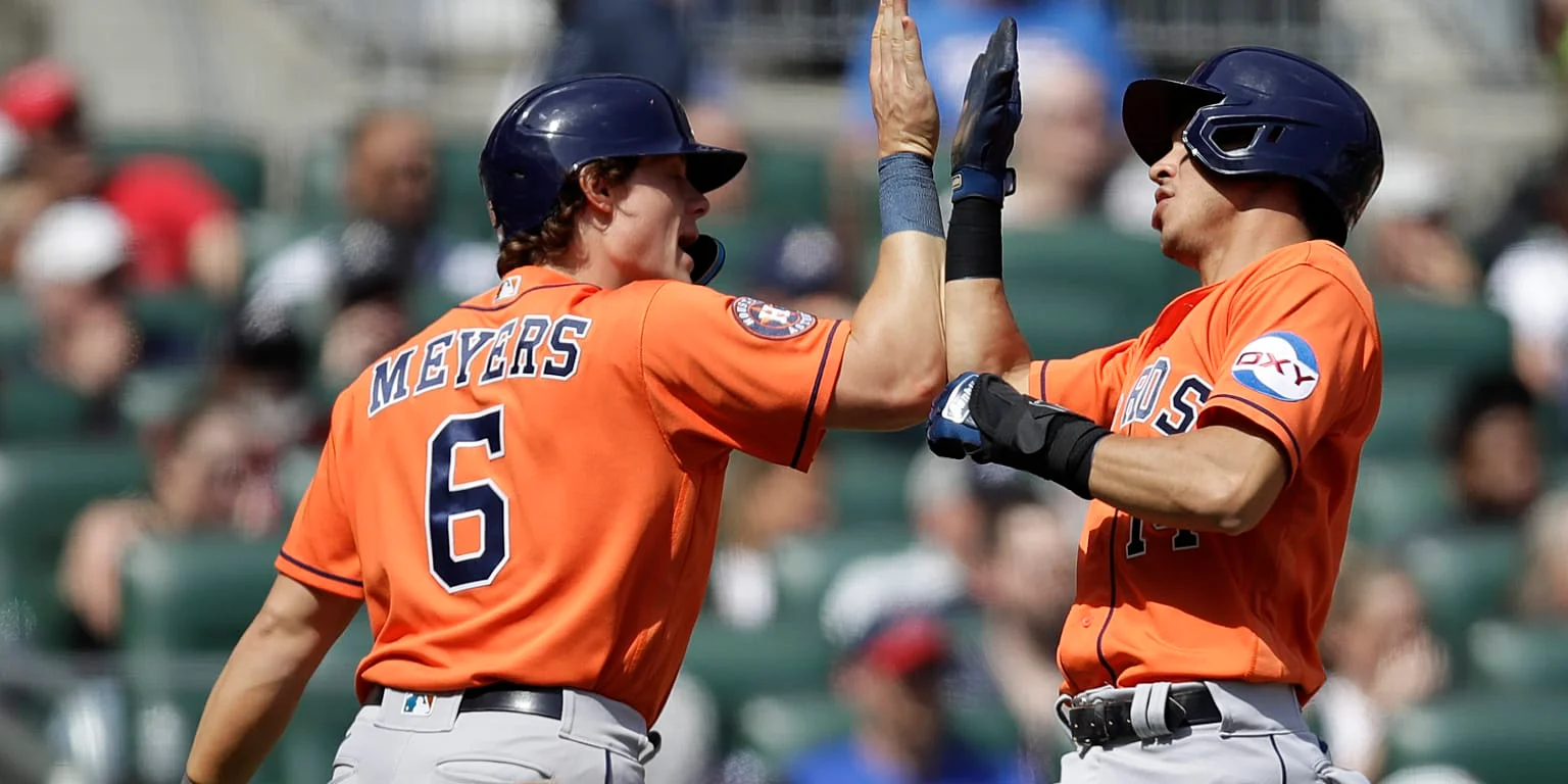Astros Sweep Braves in Battle of Past World Series Champs.