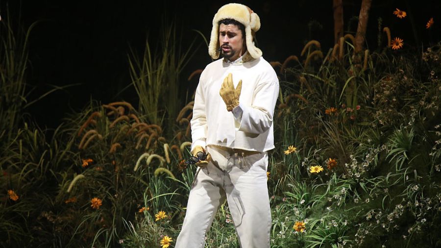 Featured image for Controversy Surrounds Bad Bunny's Super Bowl Halftime Performance