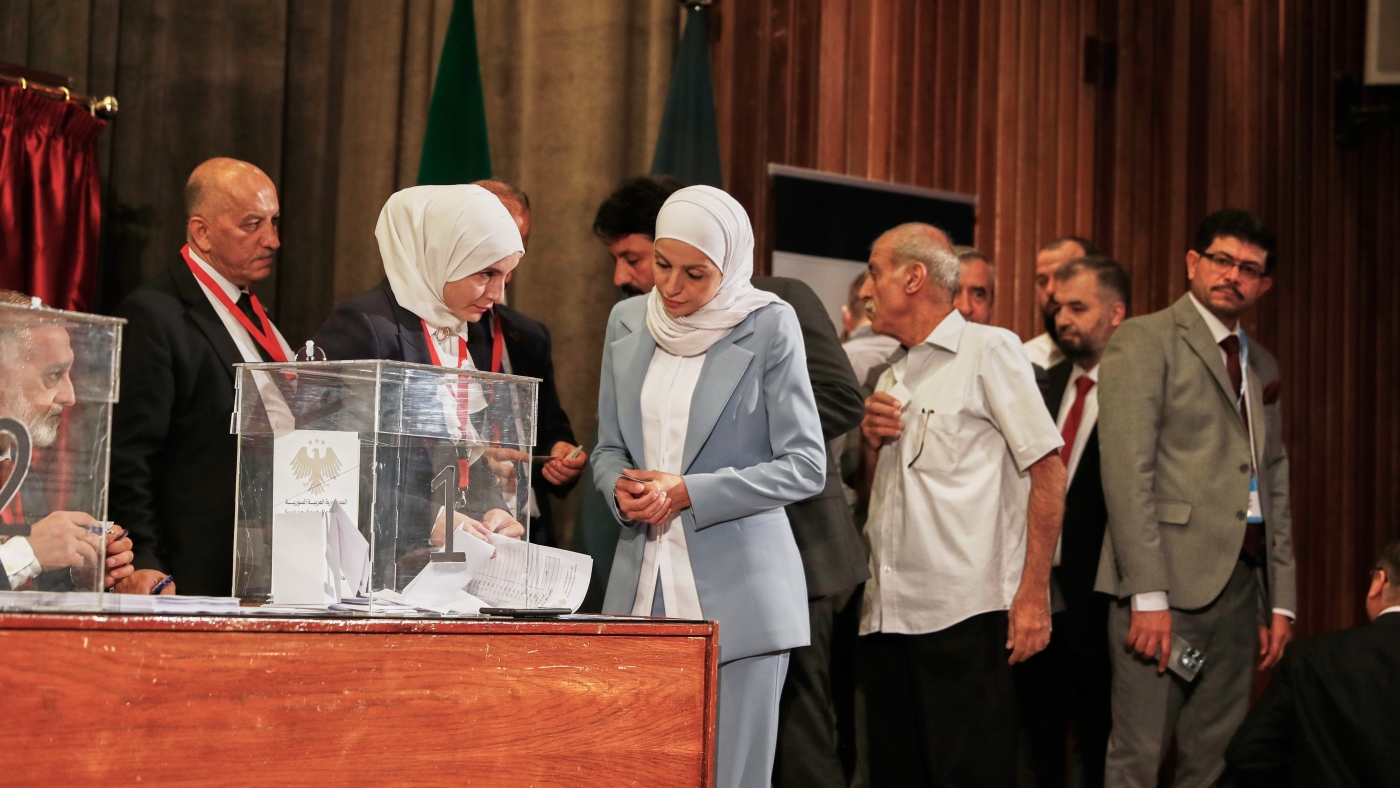 Featured image for Syria Holds First Parliamentary Elections Since Civil War End