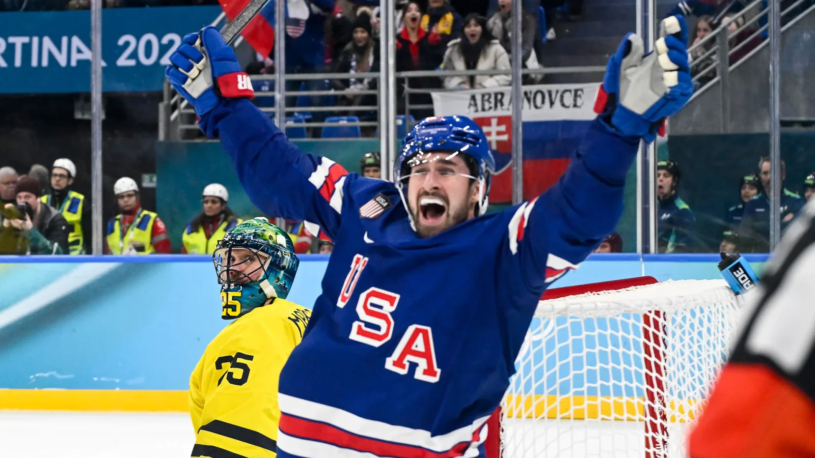 USA Surges Past Slovakia to Face Canada in Olympic Gold Final