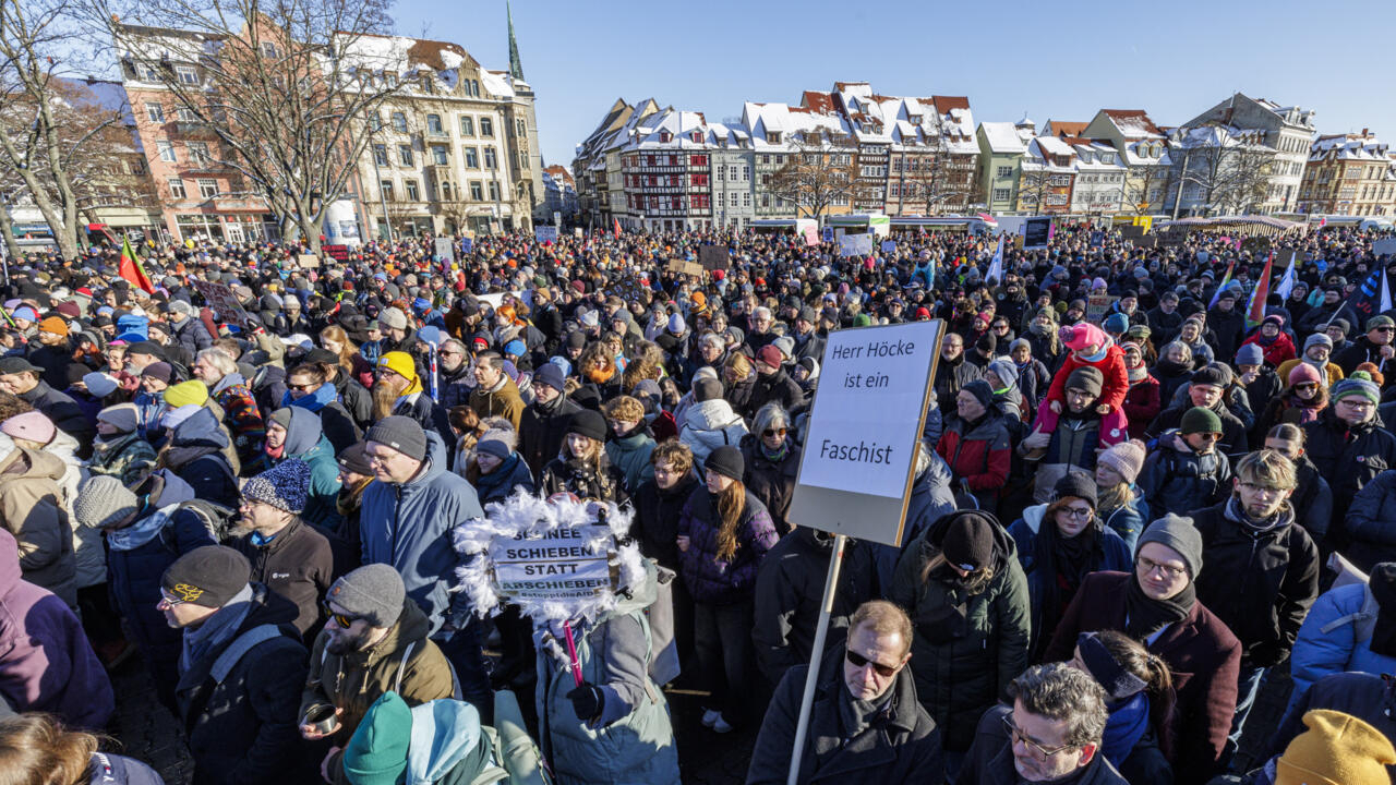 "Massive Protests Erupt Across Germany Over Far-Right Party's Deportation Plans"