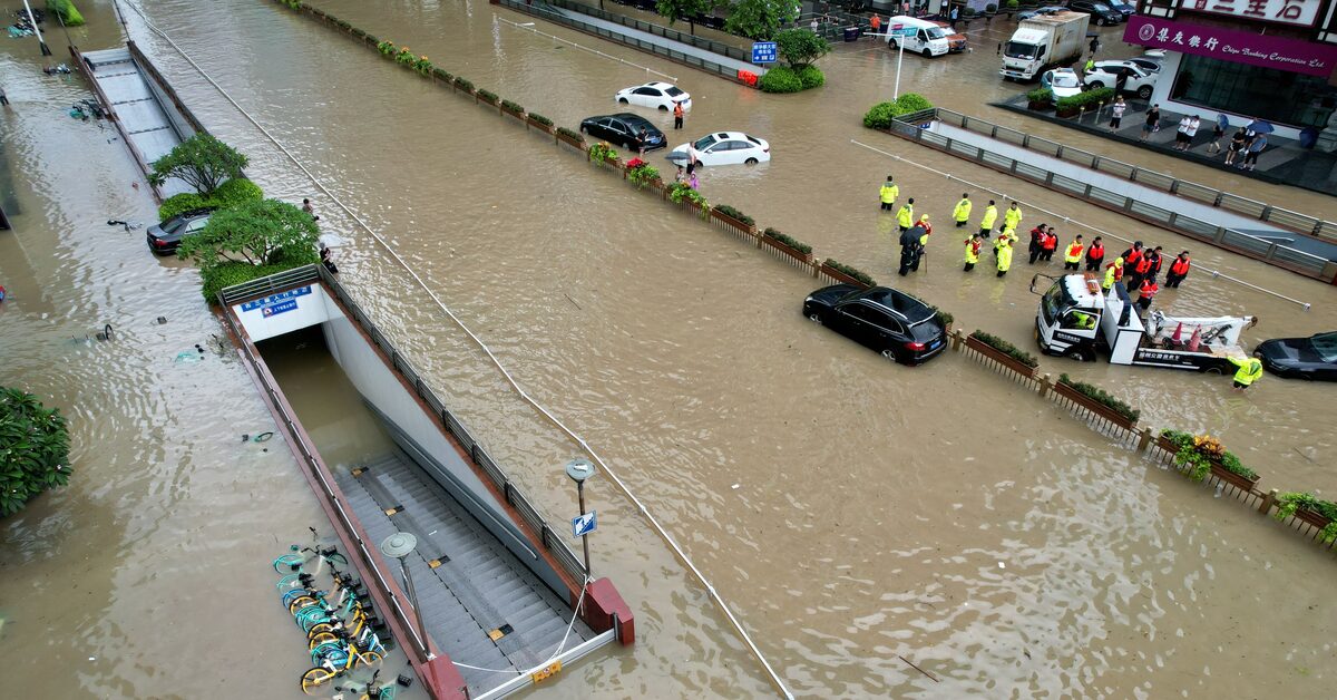 Doksuri Deluges Northern China, Beijing Evacuates Thousands