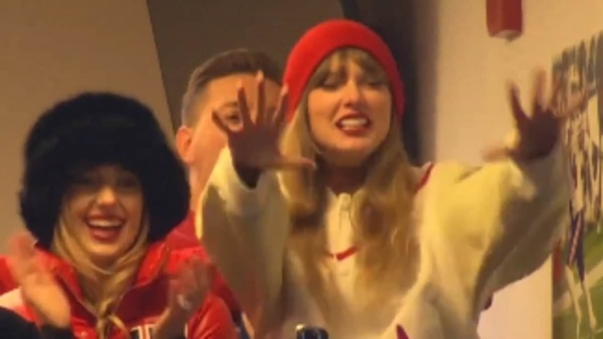 "Taylor Swift Cheers Isiah Pacheco's Game-Winning Touchdown for Chiefs"