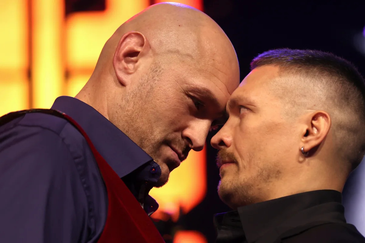 Featured image for Tyson Fury Postpones Heavyweight Unification Bout with Usyk Due to Severe Sparring Cut