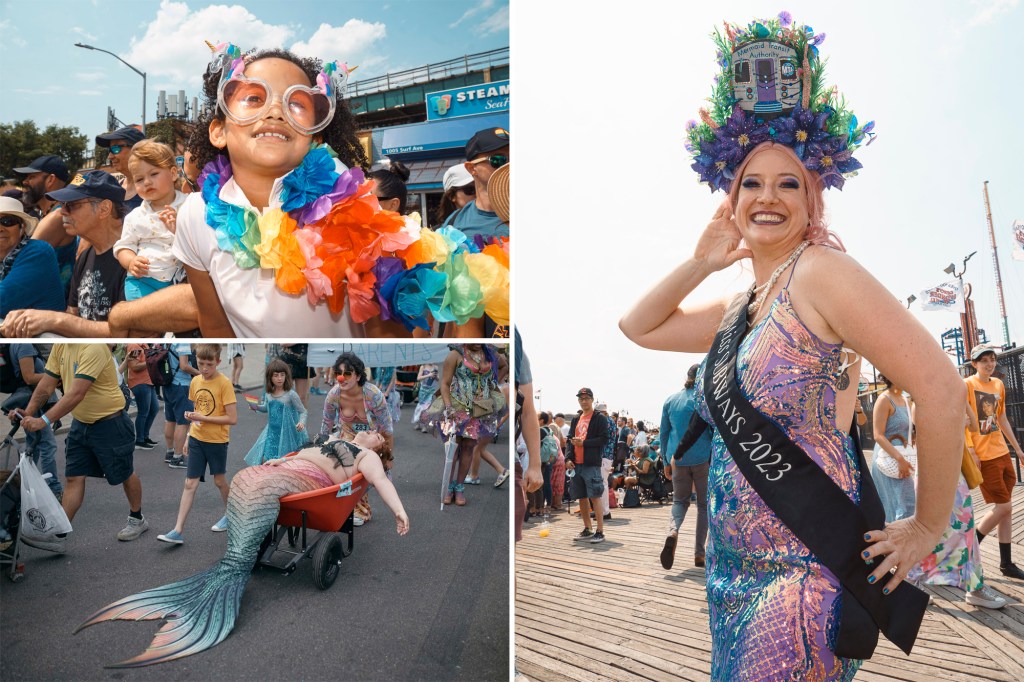 Highlights from the 2023 Coney Island Mermaid Parade