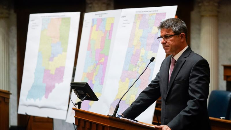 White House intensifies redistricting efforts in Indiana amid GOP and Trump influence