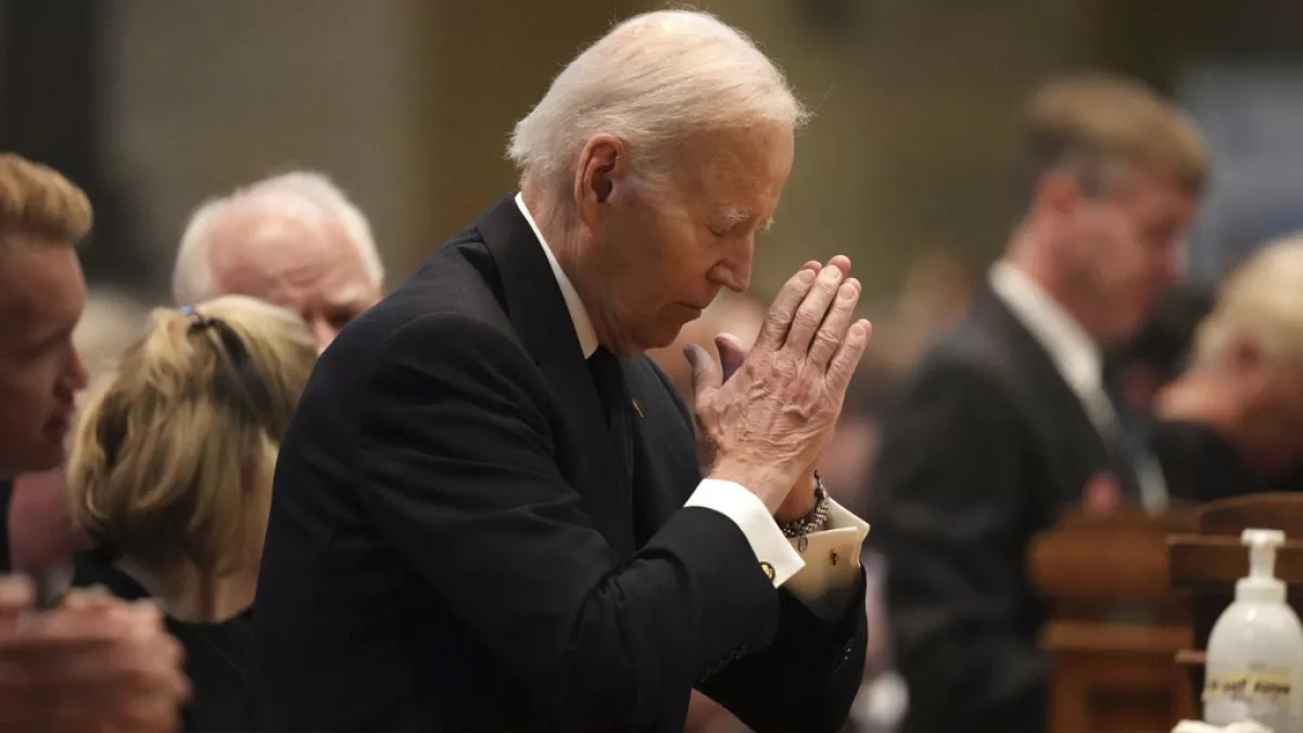 Featured image for Biden, Harris, and Walz Honor Minnesota Lawmaker Melissa Hortman at Funeral