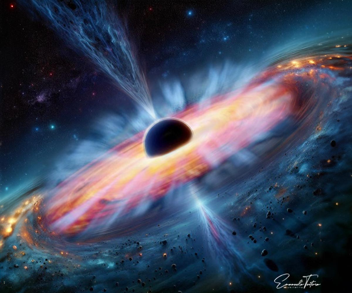 Featured image for Supermassive Black Holes Challenge Physics with Monstrous Growth