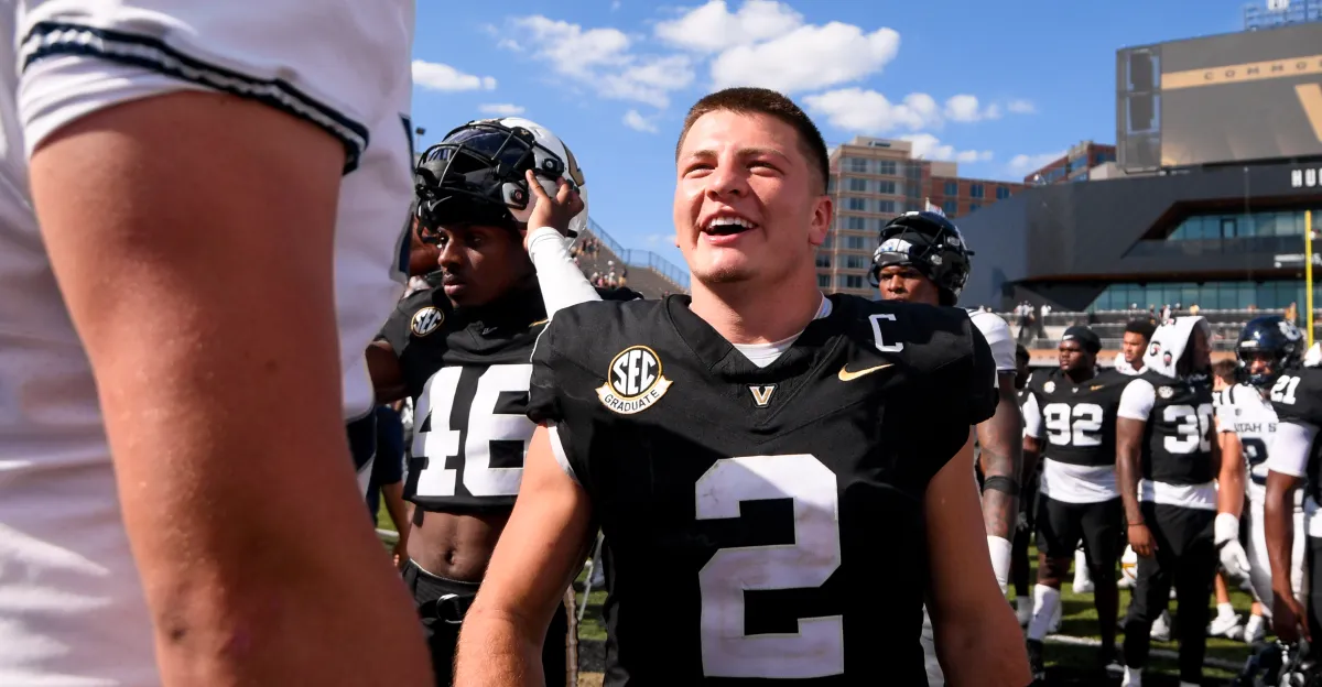 Featured image for Vanderbilt's Diego Pavia confident ahead of Alabama showdown