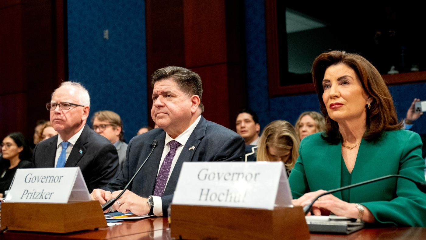 Featured image for Blue State Governors Defend Sanctuary Policies Amid GOP Criticism