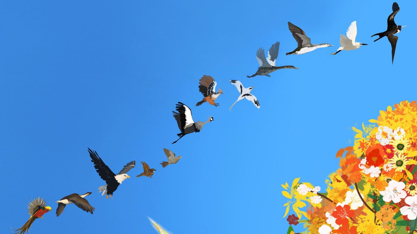 Featured image for "Early Bird Evolution: Flourishing Before Dinosaur Extinction"