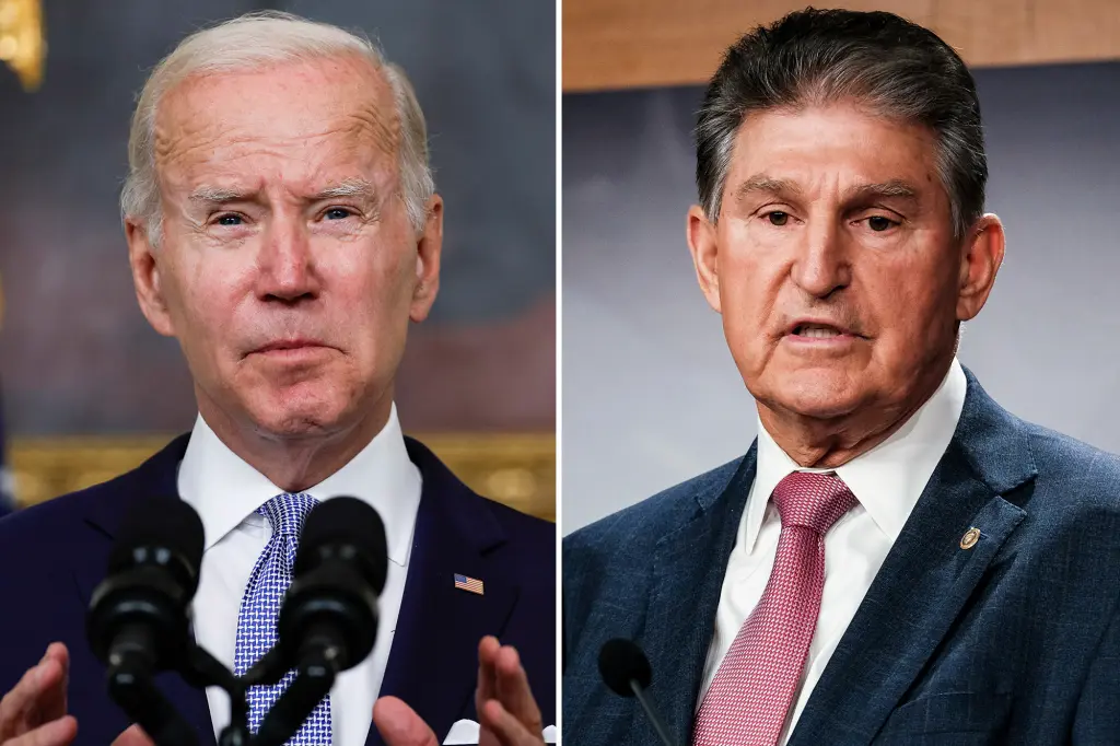 Manchin's 2024 Decision Looms Amid Criticism of Biden Administration.
