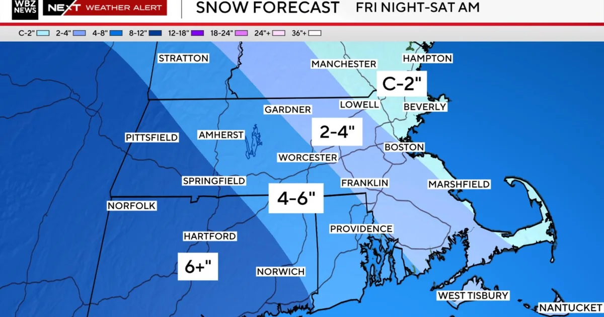 Featured image for Massachusetts braces for snowstorm starting Friday night