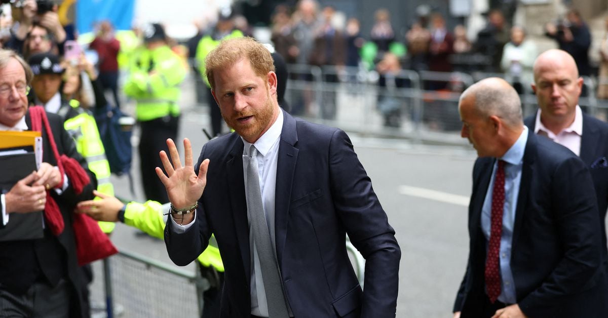 Prince Harry testifies in UK phone-hacking trial.