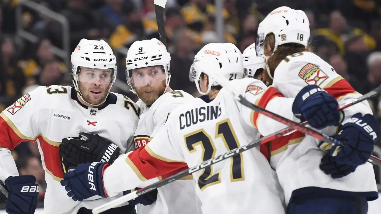 "Panthers stun Bruins with OT win, force Game 6 in NHL playoffs"