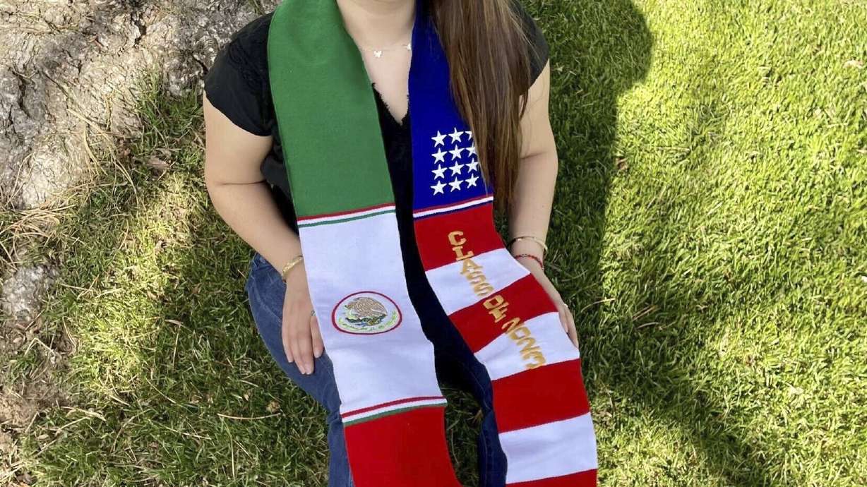 Controversy over student's flag sash at graduation leads to legal ruling.