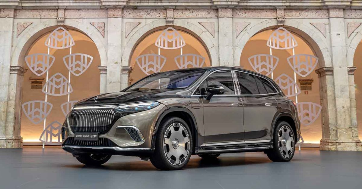 "Mercedes-Maybach's Electric EQS SUV: Luxury and Convenience Combined"