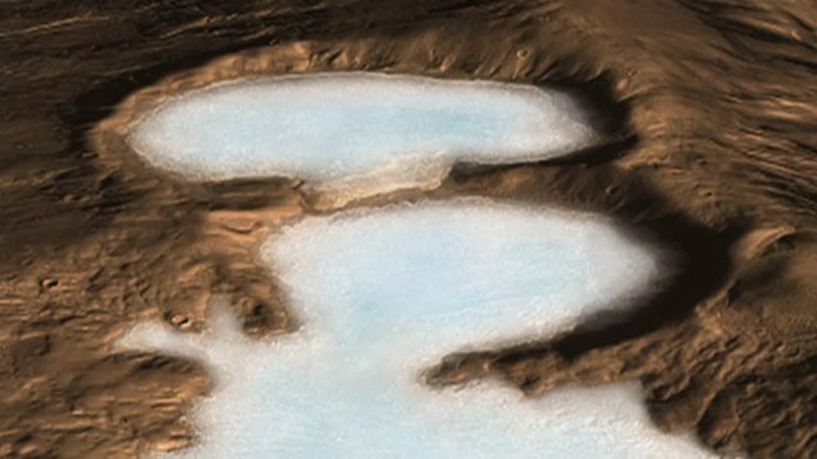 Mars' Glaciers Are Mostly Pure Water Ice, Study Finds