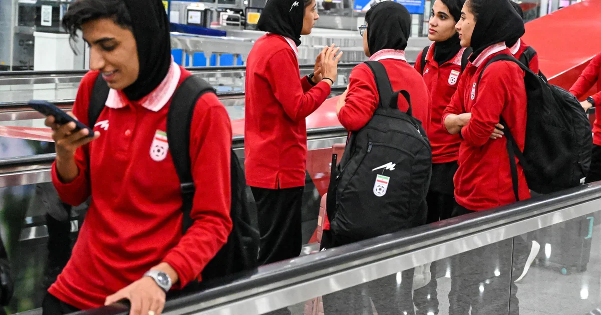 Iran women’s soccer player reverses asylum decision, returns home