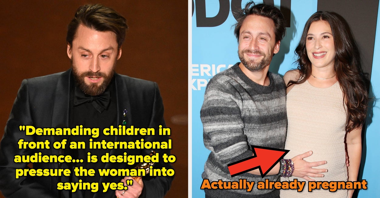 Featured image for Kieran Culkin's Wife Pregnant During Oscars, Expecting Third Child