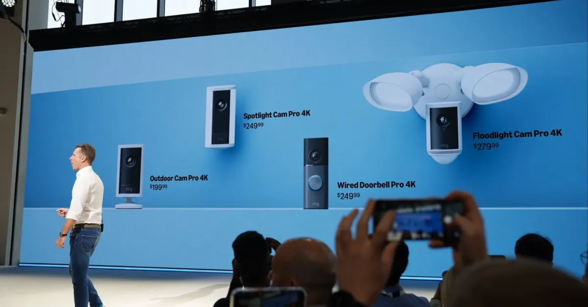 Featured image for Ring unveils 4K cameras with AI features for enhanced security and pet search