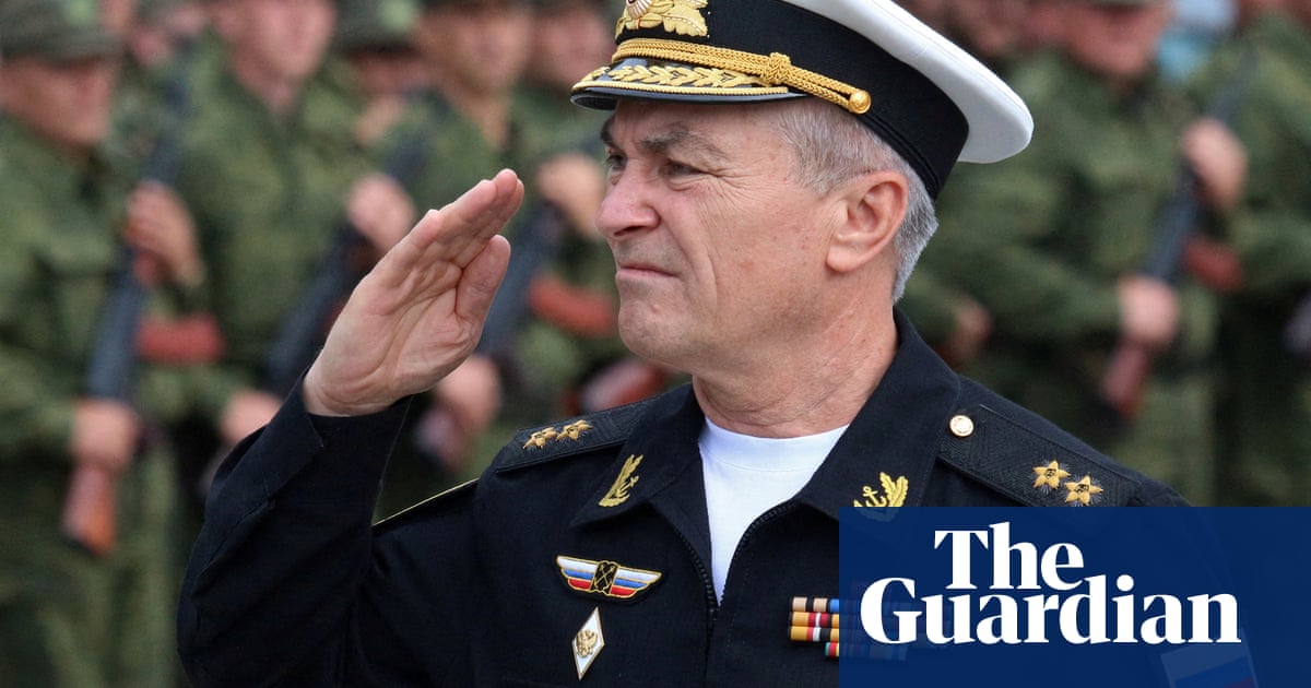 Russian Black Sea Fleet Commander Killed in Ukraine's Odesa Attack