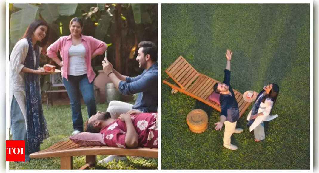 Featured image for Ranbir Kapoor and Konkona Sen Sharma Recreate Iconic 'Bread and Jam Cake' Scene for New Ad