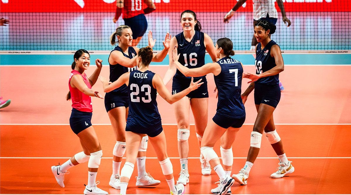 Featured image for USA Volleyball Announces Women's Team for Paris 2024 Olympics
