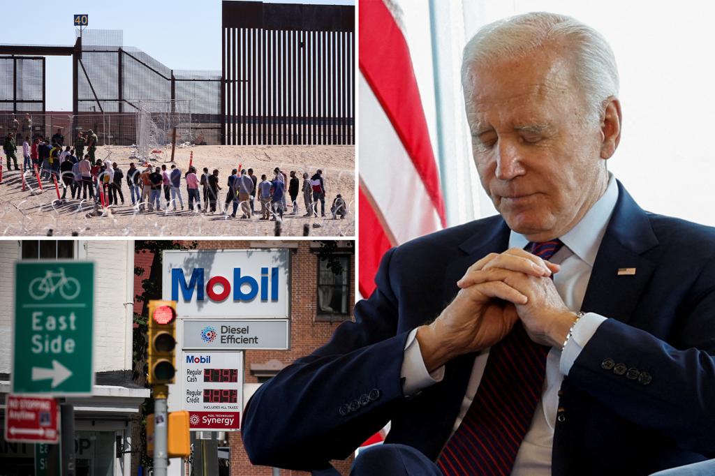 Poll Shows Majority of Americans Disapprove of Biden's Handling of Economy and Immigration