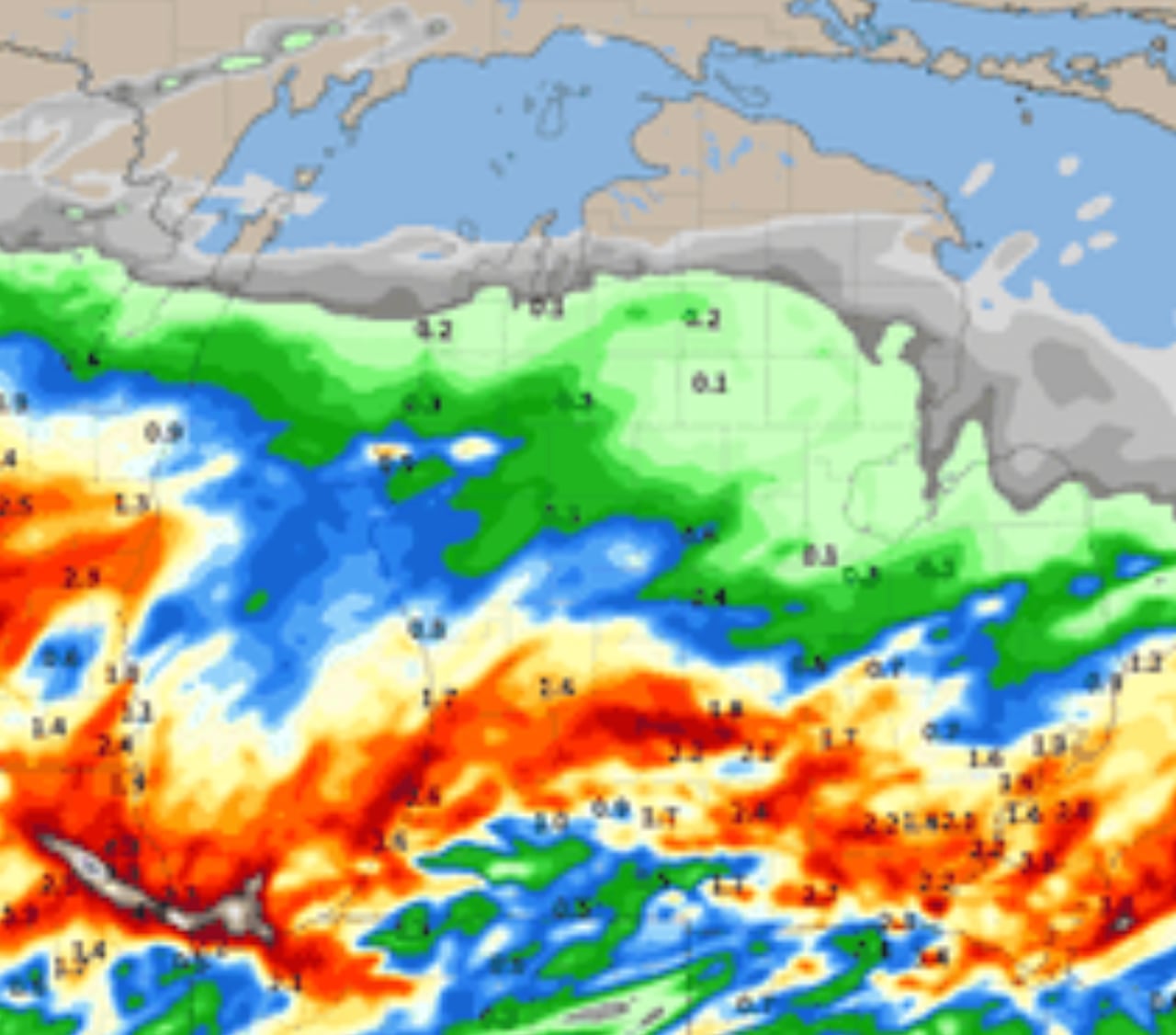 Featured image for Rain Storm Update: Southward Adjustment and Timing for Heaviest Rain