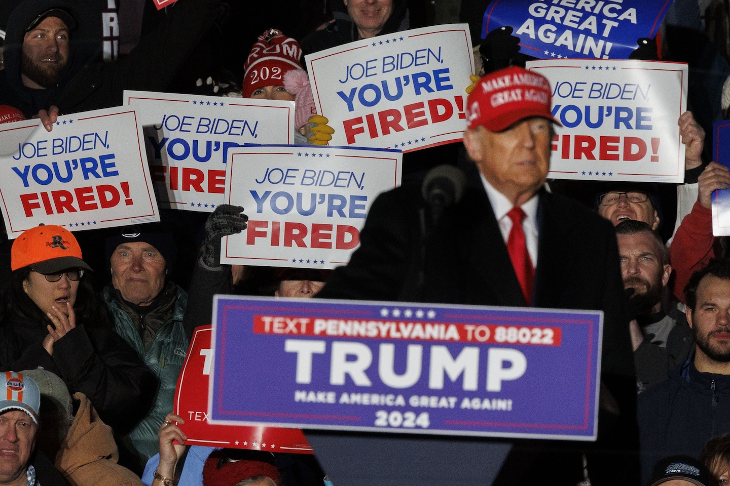 "Trump Supporters Express Concern Over Biden's Response to Iran's Actions Against Israel"
